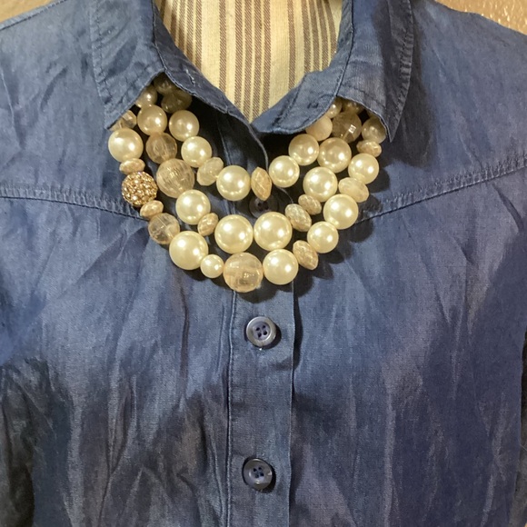 Finity Men's Dark Blue Jeans - Picture 6 of 14